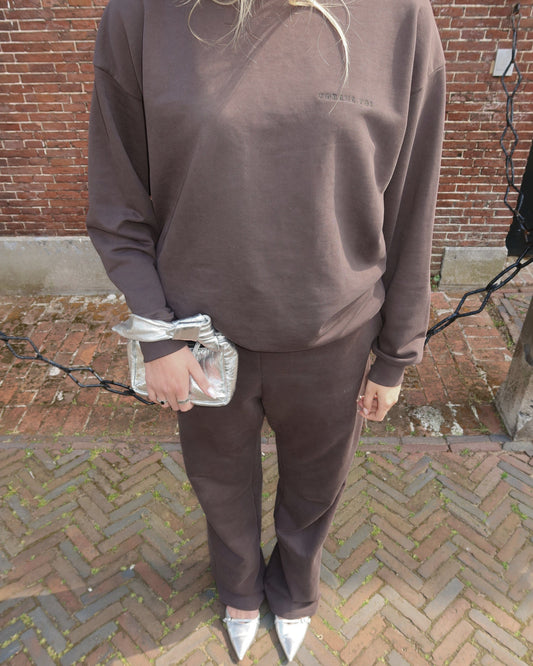 OVERSIZED BOXY SWEATSHIRT CHARCOAL GREY